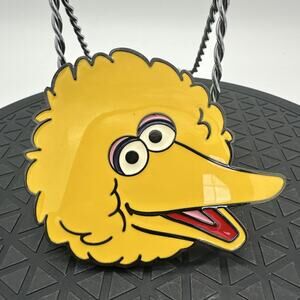 New Big Bird Sesame Street 2011 Metal Enamel Belt Buckle